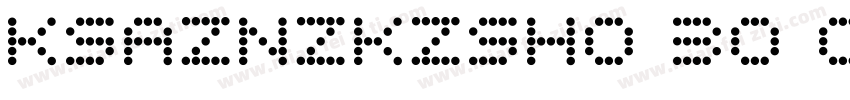 KSAZNZKZSH0 30 00字体转换